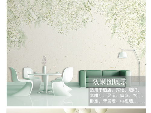 現代簡約與自然芬芳 北歐清新花卉背景墻裝飾畫的藝術魅力